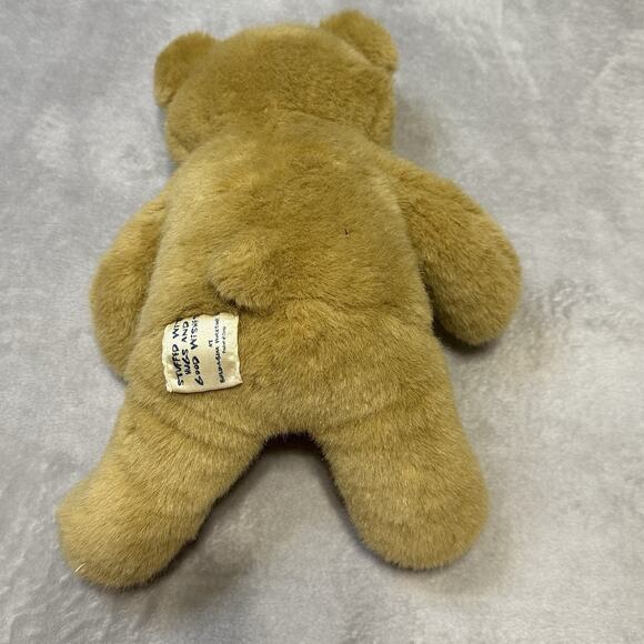 Vintage Build A Bear Lil Cub Butterscotch Classic Teddy Plush Stuffed Animal 14" - Picture 5 of 10